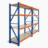 2.5m Tall Double Bay Heavy Duty Storage Shelving 2500H x 4000W x 600D
