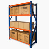2.5m Tall Single Bay Heavy Duty Storage Shelving 2500H x 2000W x 600D