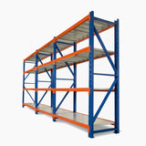 2.5m Tall Triple Bay Heavy Duty Storage Shelving 2500H x 6000W x 600D