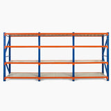 2.5m Tall Triple Bay Heavy Duty Storage Shelving 2500H x 6000W x 600D
