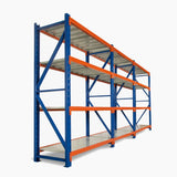 2.5m Tall Triple Bay Heavy Duty Storage Shelving 2500H x 6000W x 600D