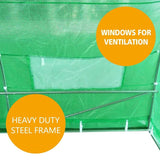 4.5m x 3m x 2 Tunnel Greenhouses Strong Galvanised Frame