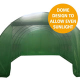 6m x 3m x 2m Strong Tunnel Greenhouses Galvanised Frame