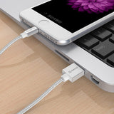 IPhone Cable ORICO High quality Braided Lightning 1m  Red Color