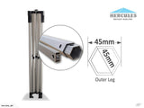 Gazebo HEX 45A 3x3m aluminium frame