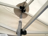 Gazebo HEX 45A 3x3m aluminium frame