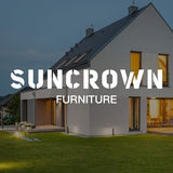 Suncrown All-Weather Outdoor Furniture Sectional Sofa (4-Piece Set)