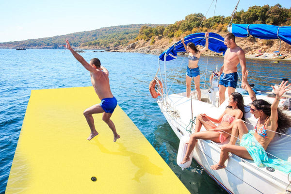2.4M x 1.8M  KiwiSplash  Floating Mat for water party |Private island | Water Mat