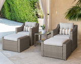 Coffee Table Grey Color Outdoor Furniture