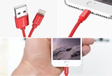 IPhone Cable ORICO High quality Braided Lightning 1m  Red Color