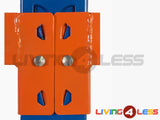 2m Tall Four Bay Heavy Duty Storage Shelving 2000H x 8000W x 600D