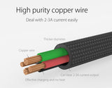 IPhone Cable ORICO High quality Braided Lightning 1m  Black Color