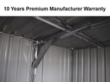 4.2m x 2.54m Garden Shed The Ranch Grey (New Design 2000mm Tall Side Wall)