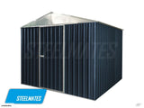 Steelmates 8ft x 8ft Garden Sheds Dark Gray