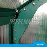 2.4m x 4.4m The Ultimate Greenhouse 6mm Twin Wall
