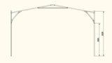 5070x3390 Medium Kitset Garage with Swing Door