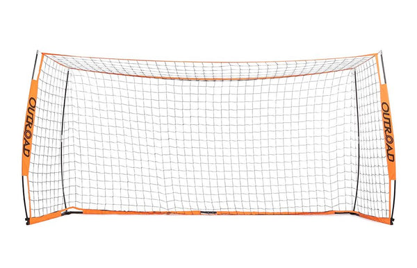 OUTROAD Portable Soccer Goal Practice Bow Style Soccer Net w/ Carry Bag(12x6 ft)