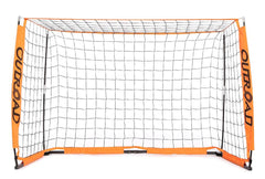 OUTROAD Portable Soccer Goal Practice Bow Style Soccer Net w/ Carry Bag (6x4 ft)