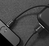IPhone Cable ORICO High quality Braided Lightning 1m  Black Color