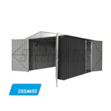 3400 x 3390 Small Garage with Swing Doors