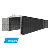 6740x3390 Large Kitset Garage with Swing Doors