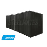 Workshop Shed 5.9m x 1.7m New Model  Colour: Grey