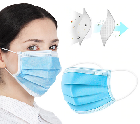 Disposable Medical Face mask 50 Count