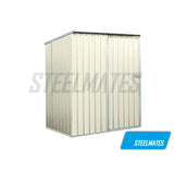 Steelmates 1.7m x 1.3m Garden Sheds Beige