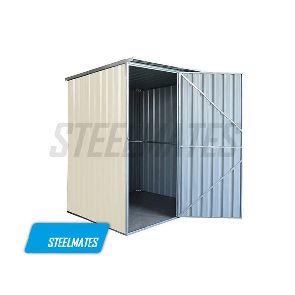 Steelmates 1.7m x 1.3m Garden Sheds Beige