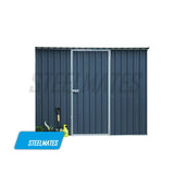 Garden Shed 2.55m x 1.30m  Colour: Dark Gray