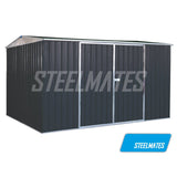 Garden Shed  3.39m x 2.55m colour:  Gray