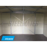 3400 x 3390 Small Garage with Swing Doors