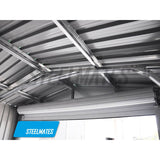 3400 x 3390 Small Garage with Roller Door Ironsand Grey