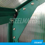 2.44M X 4.37M THE ULTIMATE GREENHOUSE 6MM TWIN WALL