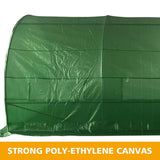 4.5m x 3m x 2 Tunnel Greenhouses Strong Galvanised Frame