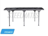 3m x 5m Extra High Aluminium Outdoor Canopy Car Port 8MM ANTI-UV Panels