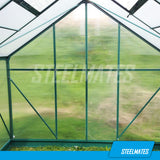 2.4m x 4.4m The Ultimate Greenhouse 6mm Twin Wall