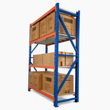 2m Tall Triple Bay Heavy Duty Heavy Duty Storage Shelving / 20ft container shelving