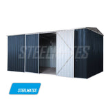 Workshop Shed 5.05m x 3.39m  Colour Ironsand Grey