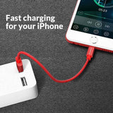 IPhone Cable ORICO High quality Braided Lightning 1m  Red Color
